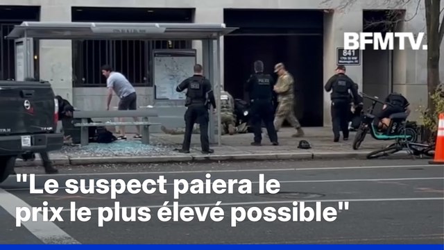Washington: deux militaires de la Garde nationale grièvement blessés lors d'une fusillade