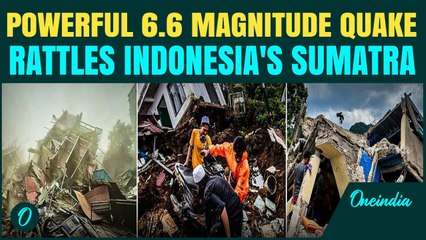 Indonesia Earthquake BREAKING: Powerful 6.6 Magnitude Quake SHAKES Sumatra | Tsunami Threat?