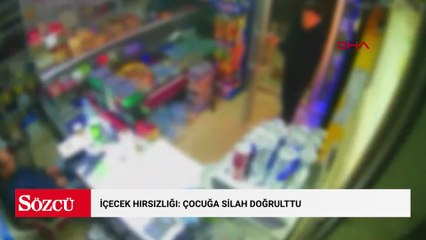 Sarıyer’de arkadaşları içecek çalıp kaçarken gözcülük yapan çocuğu darbedip silah çekti