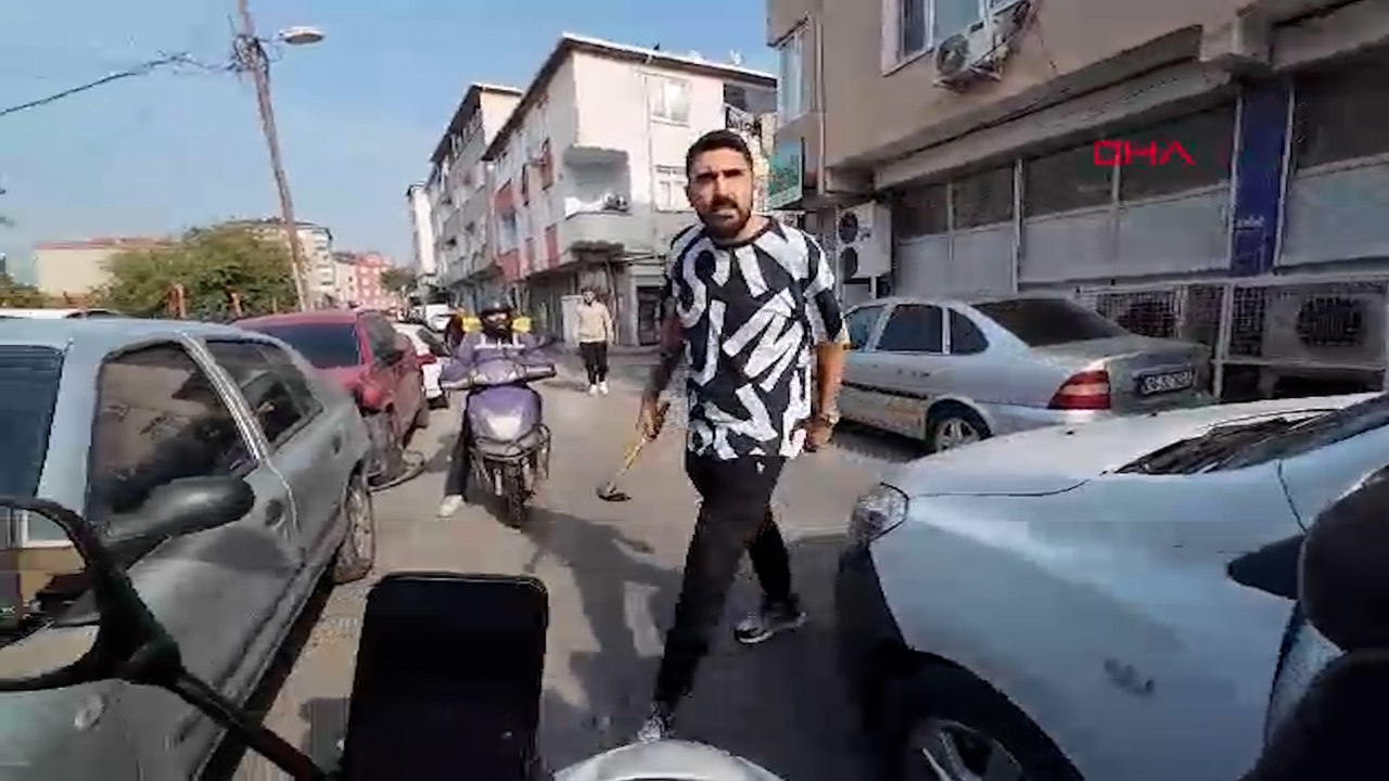 Ataşehir'de trafik tartışmasında keserle saldırdı: 'Dayak yiyeceksin' tehdidi