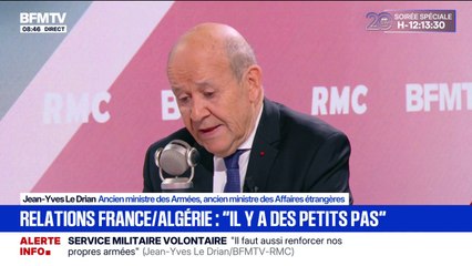 Jean-Yves Le Drian: "Lorsqu'on fera le bilan, l'engagement d'Emmanuel Macron pour la paix au niveau international sera reconnu"