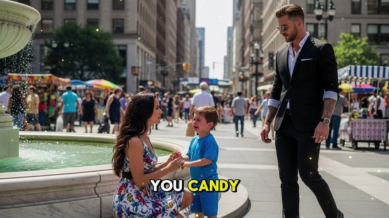 She Found a Lost Child Crying — Minutes Later, the Mafia Boss Said, “You saved my world.”