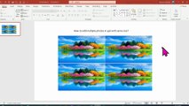 How to add multiple photos in ppt with same size