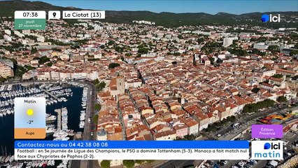 27/11/2025 - ici matin par ici Provence en vidéo