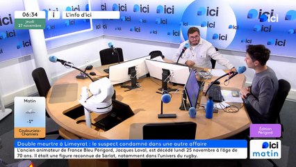 27/11/2025 - ici matin par ici Périgord en vidéo