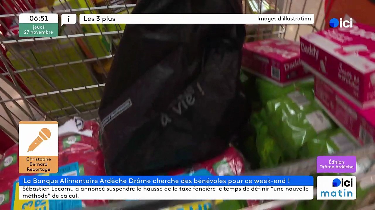 27/11/2025 - ici matin par ici Drôme Ardèche en vidéo