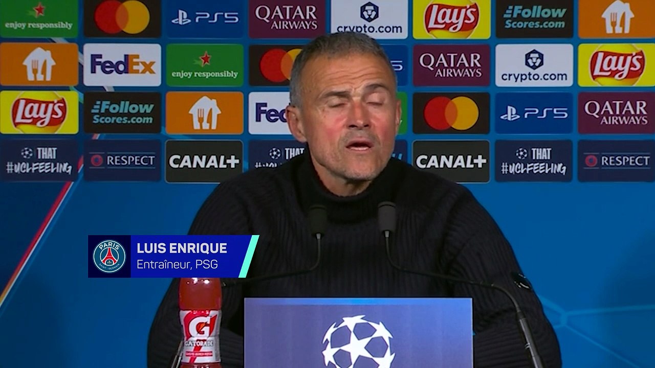 Luis Enrique : "Beaucoup de satisfactions"