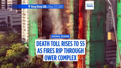 Death toll rises to 83 as blaze rips through Hong Kong tower complex