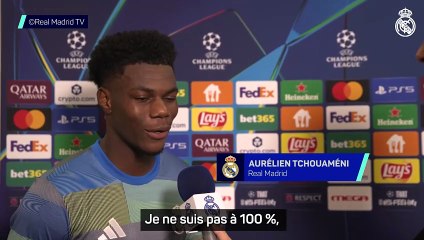 Tchouaméni : "Avec Mbappé et Vinicius à ce niveau, tout est plus facile"