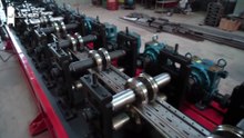 PALLET RACK UPRIGHT BEAM ROLL FORMING MACHINE