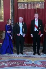 Los Reyes ofrecen una cena de gala en honor al presidente alemán y su mujer