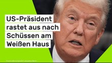 Donald Trump: US-Präsident rastet aus nach Schüssen am Weißen Haus und wütet gegen Biden