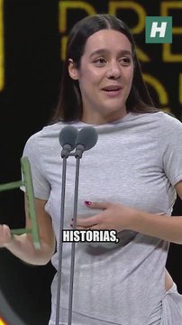 El aplaudido discurso de Valeria Castro al recoger el Premio Ondas