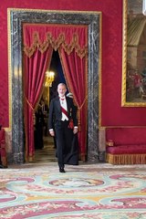 Así fue la cena de gala ofrecida por los Reyes en el Palacio Real