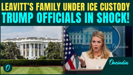 U.S Breaking: ICE Agents Attack President Trump's WHITE HOUSE; Arrest Karoline Leavitt's MOTHER