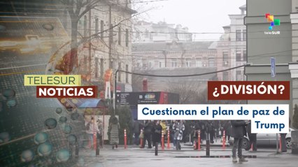 Medios ucranianos cuestionan el plan de paz del presidente Donald Trump