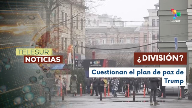 Medios ucranianos cuestionan el plan de paz del presidente Donald Trump