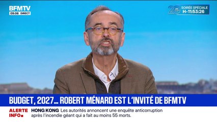 Service militaire: "J'ai une nostalgie", déclare Robert Ménard, maire divers droite de Béziers