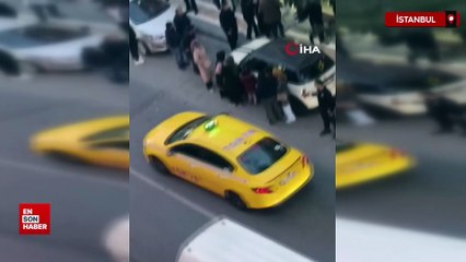 Esenyurt’ta lise öğrencisini taciz ettiği öne sürülen kişi darbedildi