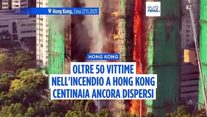 Incendio a Hong Kong: il bilancio delle vittime sale a 55, arrestate 3 persone