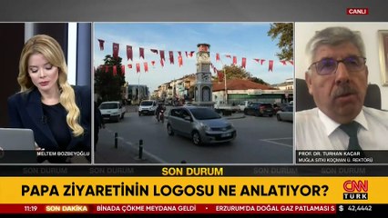 Uzman isim CNN TÜRK'te yorumladı: Papa 14. Leo’nun Türkiye ziyareti logosu