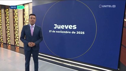 Programa La Revista La Paz, Jueves 27 de noviembre del 2025