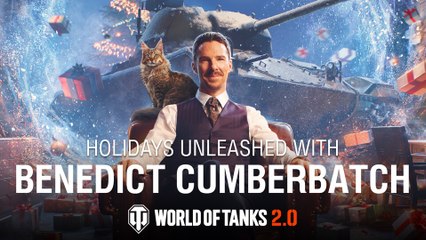 Ihr kennt ihn aus Sherlock und Doctor Strange: Benedict Cumberbatch übernimmt zu Weihnachten das Kommando in World of Tanks