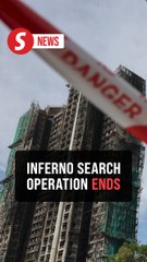 Hong Kong wraps up search and rescue mission as tower fire toll rises to 128