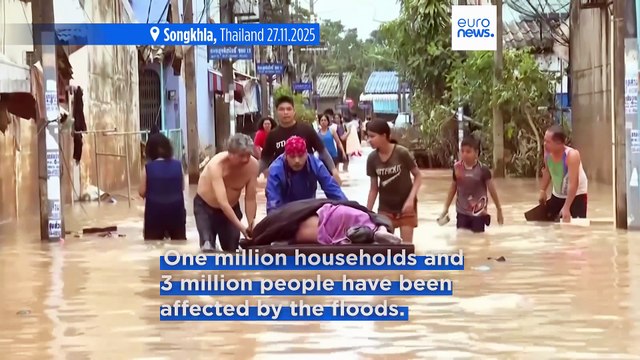 Authorities say more than 80 people were killed in 'unprecedented' floods in southern Thailand