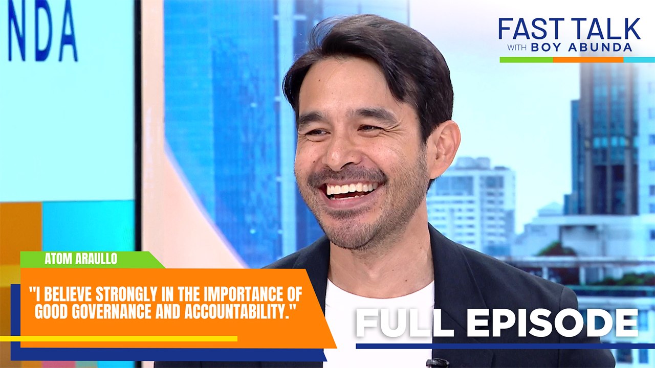 Fast Talk with Boy Abunda: Atom's career, love life, and opinion on corruption (Full Episode 736)