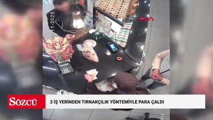 Sultangazi’de 3 iş yerinden tırnakçılık yöntemiyle para çalan şüpheli yakalandı