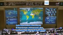 Deux Russes et un Américain rejoignent la Station spatiale internationale