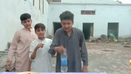 Bottle Flip & Eat Challenge — My Kids Went Crazy in This Fun Game