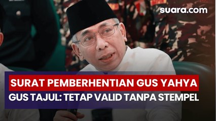 Meski Tanpa Stempel PBNU, Gus Tajul Tegaskan Surat Pemberhentian Gus Yahya Tetap Valid