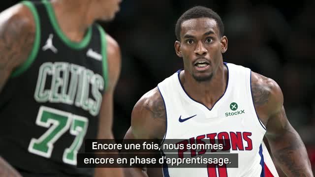 Pistons - Bickerstaff : Nous sommes encore en phase d'apprentissage