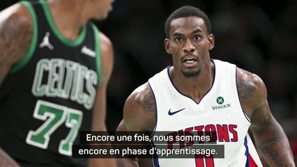 Pistons - Bickerstaff : "Nous sommes encore en phase d'apprentissage"