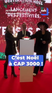 Retrouvez les images du lancement des festivités de Noël à CAP 3000, avec notamment en guest ...