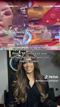 Evelyn Vela critica a Melissa Klug por 'retoques'