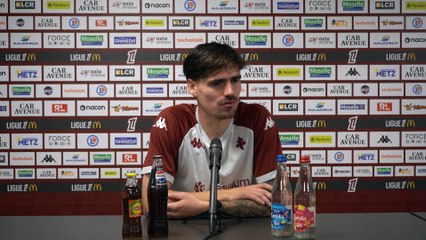 Metz - Rennes, la conférence de Jessy Deminguet