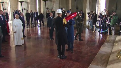 Vatikan Devlet Başkanı Papa 14. Leo, Anıtkabir’i ziyaret etti