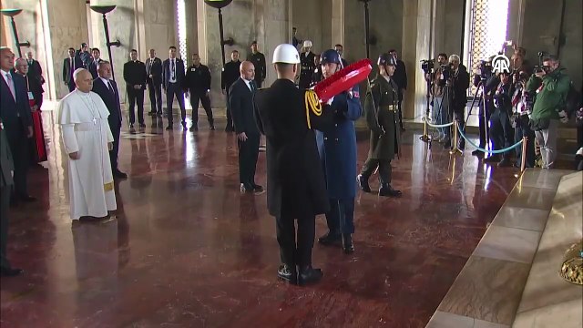 Vatikan Devlet Başkanı Papa 14. Leo, Anıtkabir’i ziyaret etti