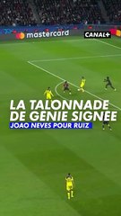C’est quoi cette passe João Neves ? 😱