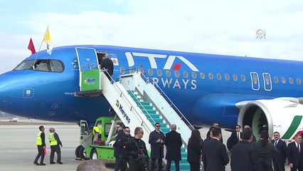 Vatikan Devlet Başkanı Papa 14. Leo, Türkiye'ye geldi