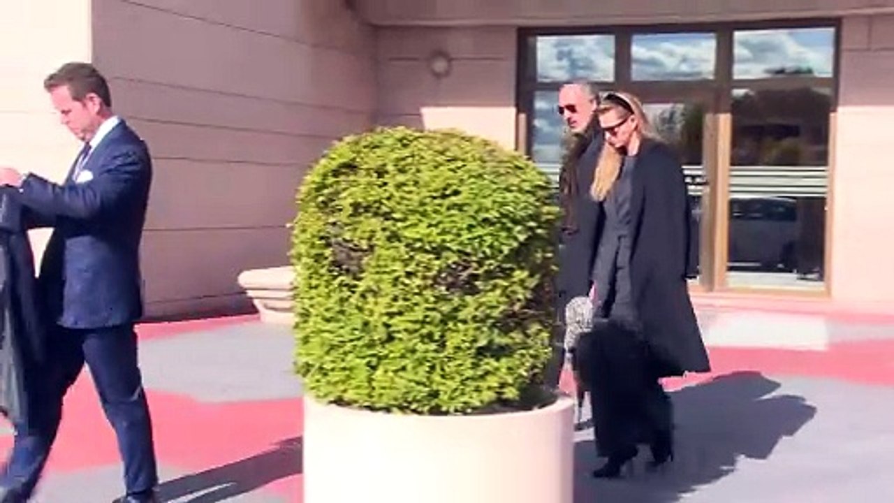 Jaime de Marichalar en el tanatorio de la mujer de Juan Palacios