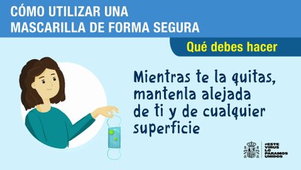 Cómo utilizar una mascarilla de manera segura
