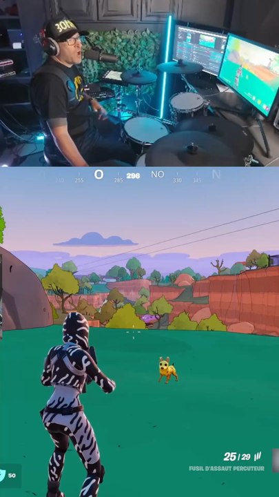 Voilà comment je joue sans clavier Fortnite, mais avec une batterie