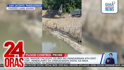 Sual Mayor Calugay, ex-Rep. ng Pangasinan 4th Dist. at iba pa, inireklamo sa Ombudsman dahil sa mga proyektong ‘di mapakinabangan | 24 Oras