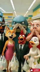 The Kitten And Its Mother Had Their Real Old Family After Eating Bread In The Trash Can