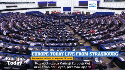 Europe Today: Ursula von der Leyen ostrzega, że "rosyjski podręcznik gry się nie zmienił