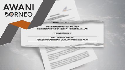 Angin kencang, hujan lebat antara amaran dikeluarkan